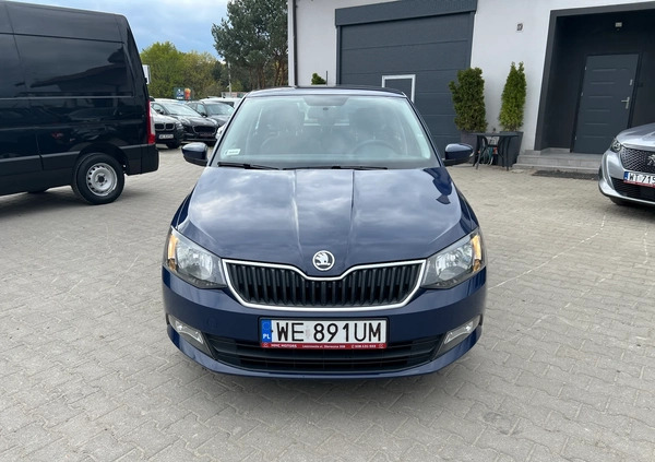 Skoda Fabia cena 36900 przebieg: 126710, rok produkcji 2018 z Obrzycko małe 254